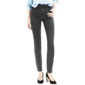 Madewell Jeans Womens 26 Tall Distressed Stretch Long Length Capsule Classic